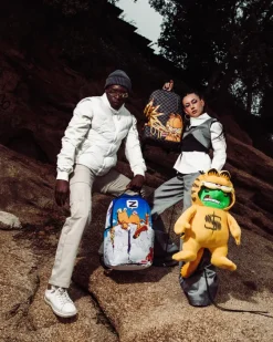 GARFIELD PIZZA SHARKBITE BACKPACK (DLXV)><noscript><img width=