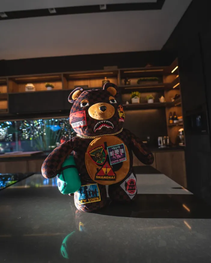 GLOBAL MOGUL MONEYBEAR TEDDYBEAR BACKPACK>SPRAYGROUND Clearance