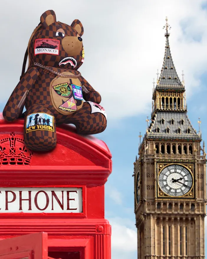 GLOBAL MOGUL MONEYBEAR TEDDYBEAR BACKPACK>SPRAYGROUND Clearance