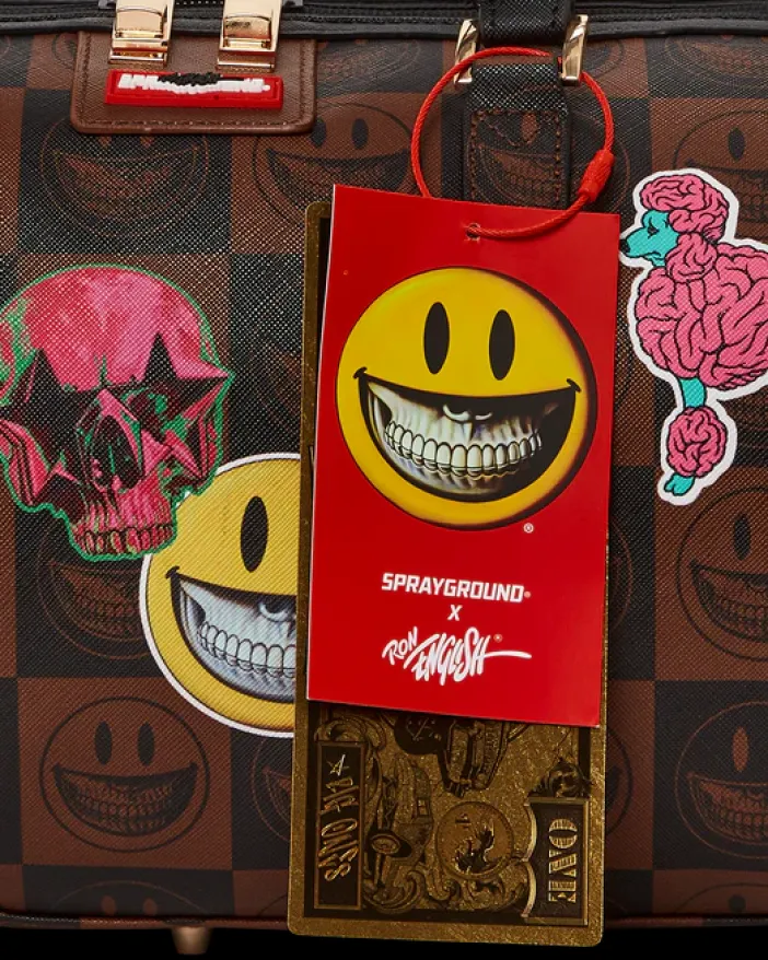 GLOBAL MOGUL POPAGANDA RON ENGLISH EDITION MINI DUFFLE>SPRAYGROUND Online