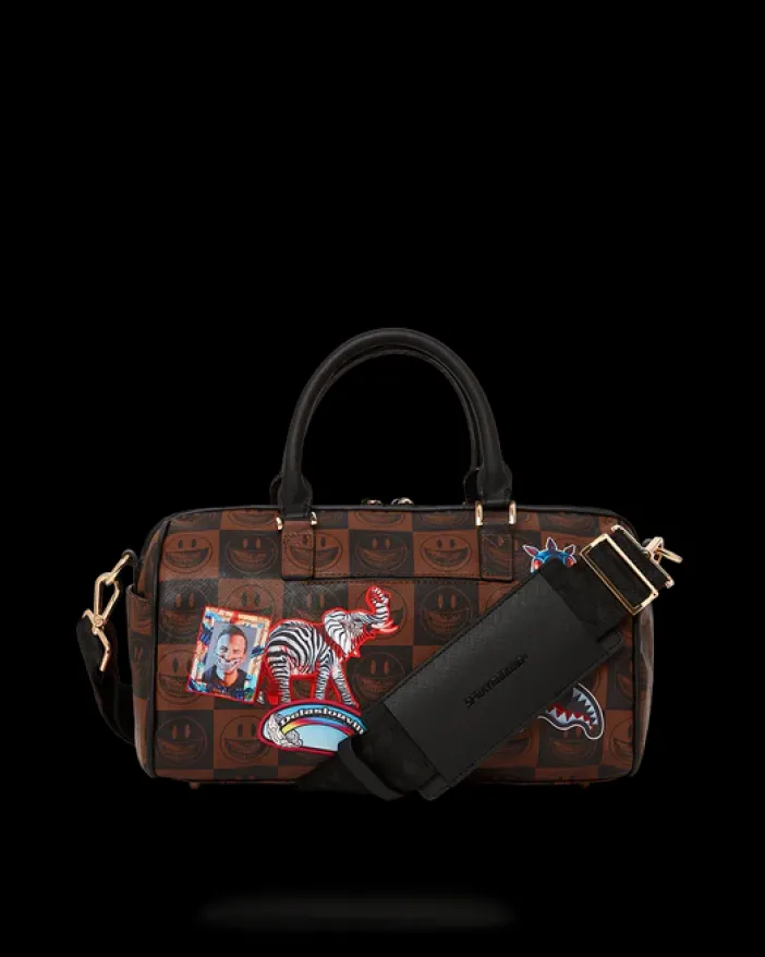 GLOBAL MOGUL POPAGANDA RON ENGLISH EDITION MINI DUFFLE>SPRAYGROUND Online