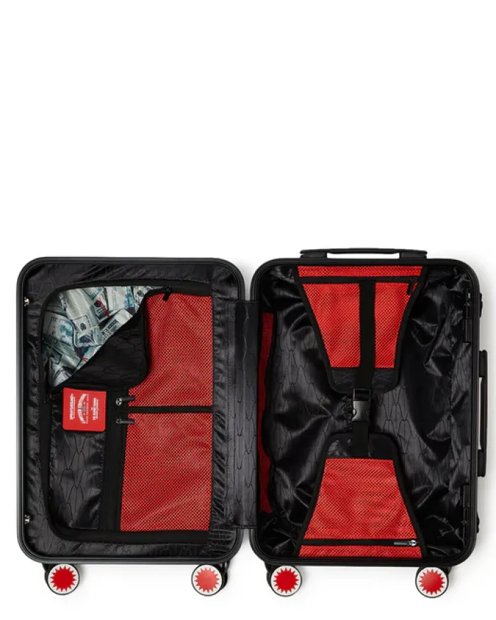 GLOBAL MOGUL POPAGANDA RON ENGLISH EDITION HARDSHELL CARRY-ON LUGGAGE>SPRAYGROUND New