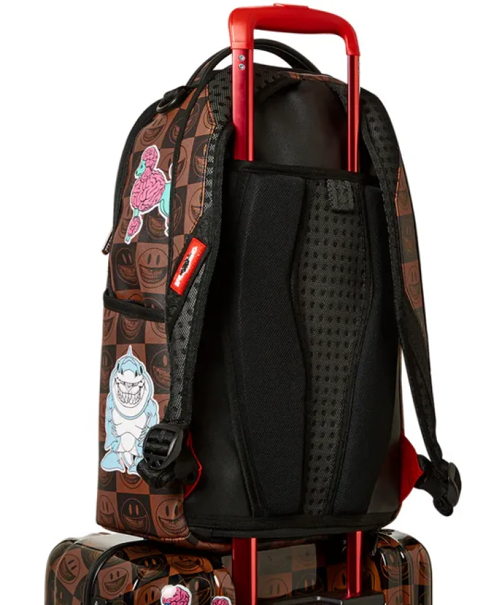 GLOBAL MOGUL POPAGANDA RON ENGLISH EDITION HARDSHELL CARRY-ON LUGGAGE>SPRAYGROUND New