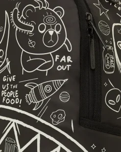 GLOW THE SPACE BACKPACK (GLOW IN THE DARK EFFECT)><noscript><img width=