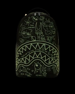 GLOW THE SPACE BACKPACK (GLOW IN THE DARK EFFECT)><noscript><img width=