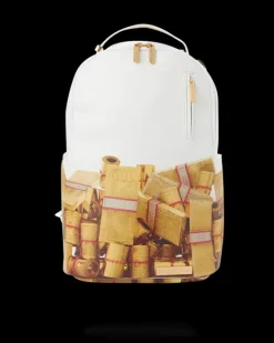 GOLD MONEY BRICKS DLXV BACKPACK>SPRAYGROUND Hot