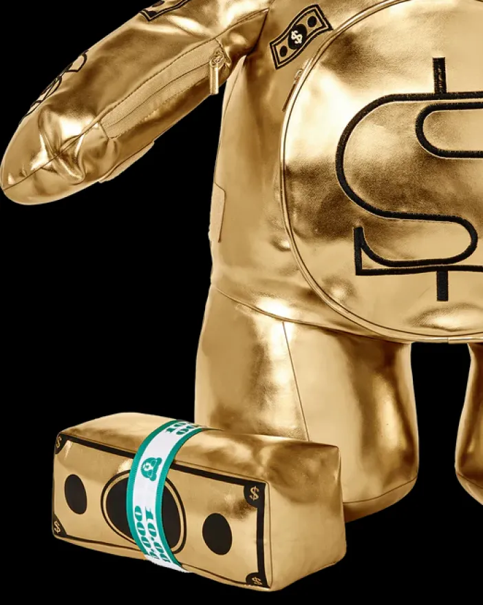 GOLD RUSH MONEYBEAR TEDDYBEAR BACKPACK>SPRAYGROUND Clearance