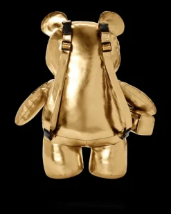GOLD RUSH MONEYBEAR TEDDYBEAR BACKPACK><noscript><img width=