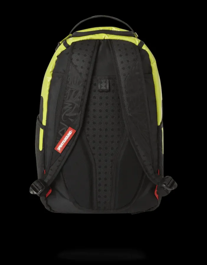 GREEN NEON DRIP BACKPACK (ONE OF ONE)>SPRAYGROUND Clearance