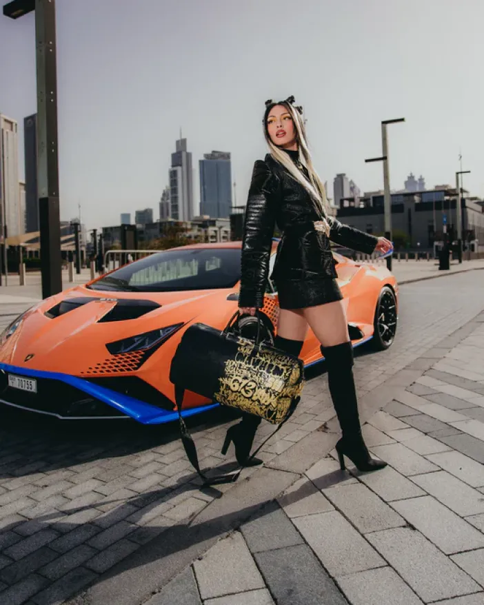 HALF GRAFF GLIDE LARGE DUFFLE>SPRAYGROUND Outlet
