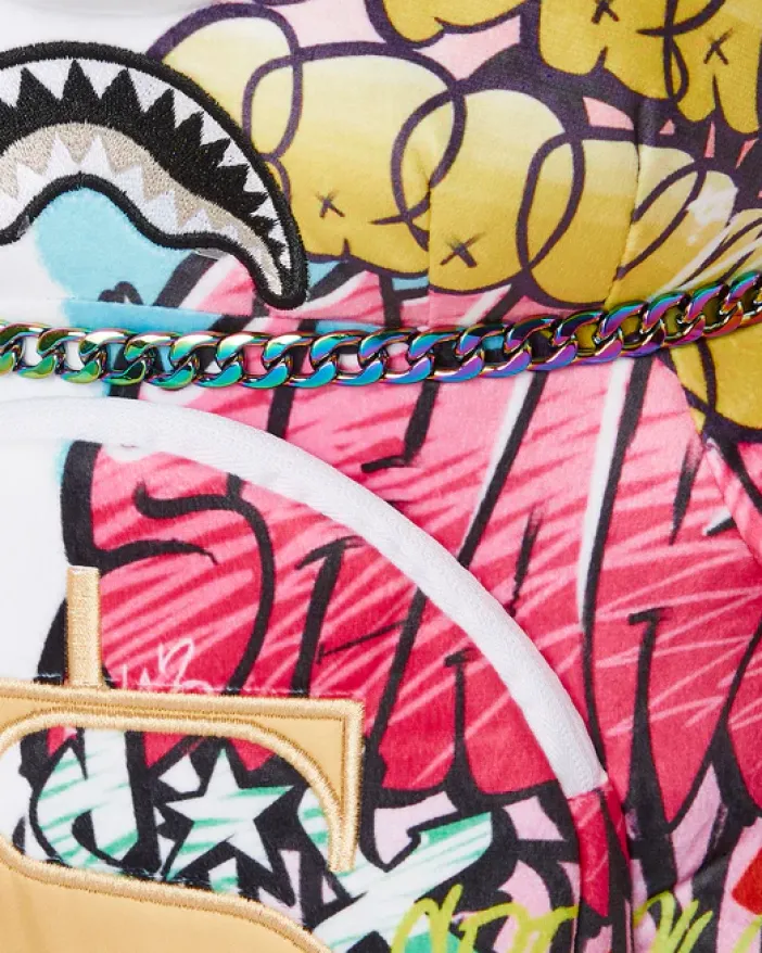 HALF GRAFF MONEYBEAR TEDDYBEAR BACKPACK>SPRAYGROUND