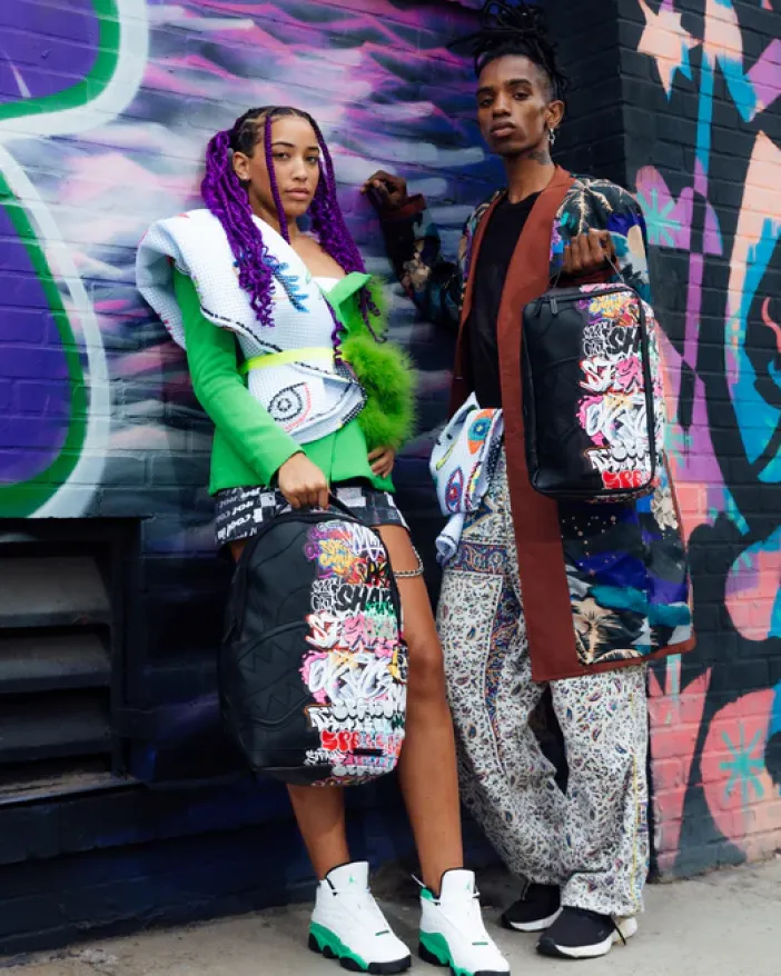 HALF GRAFF NIGHT SNEAKER HOLDER>SPRAYGROUND Sale
