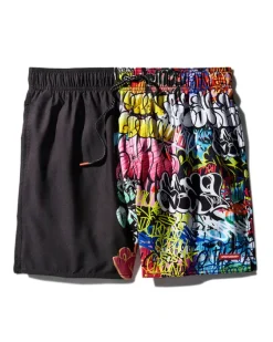 HALF GRAFF SHOTO SWIM TRUNKS>SPRAYGROUND Clearance