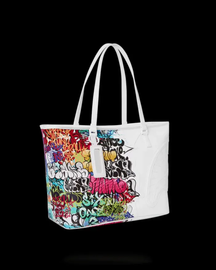 HALF GRAFF TOTE>SPRAYGROUND Clearance