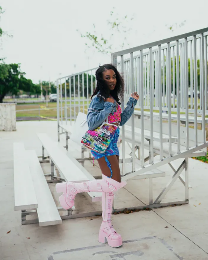 HALF GRAFF TOTE>SPRAYGROUND Clearance