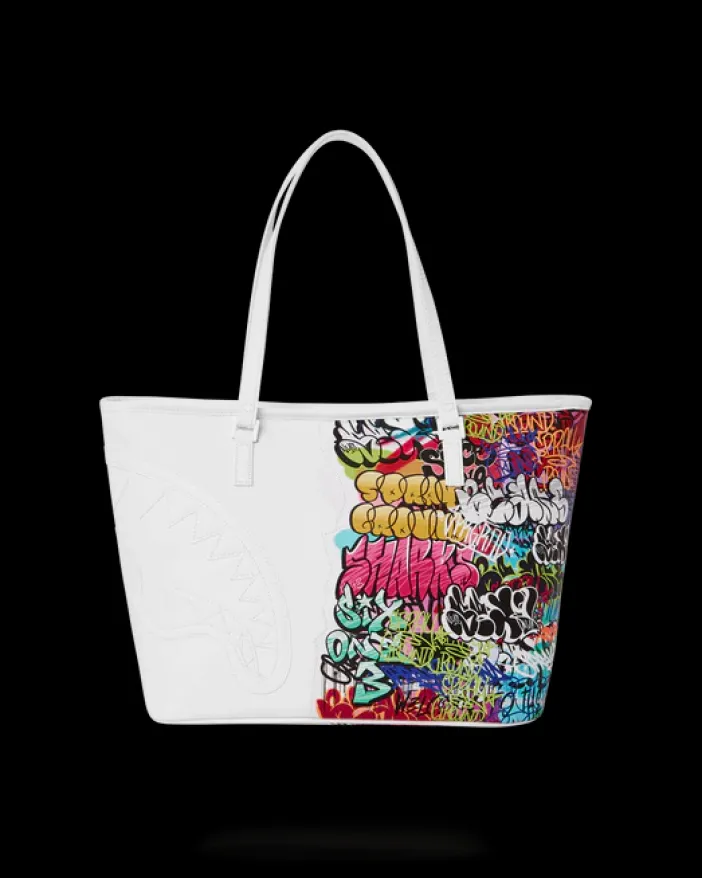 HALF GRAFF TOTE>SPRAYGROUND Clearance