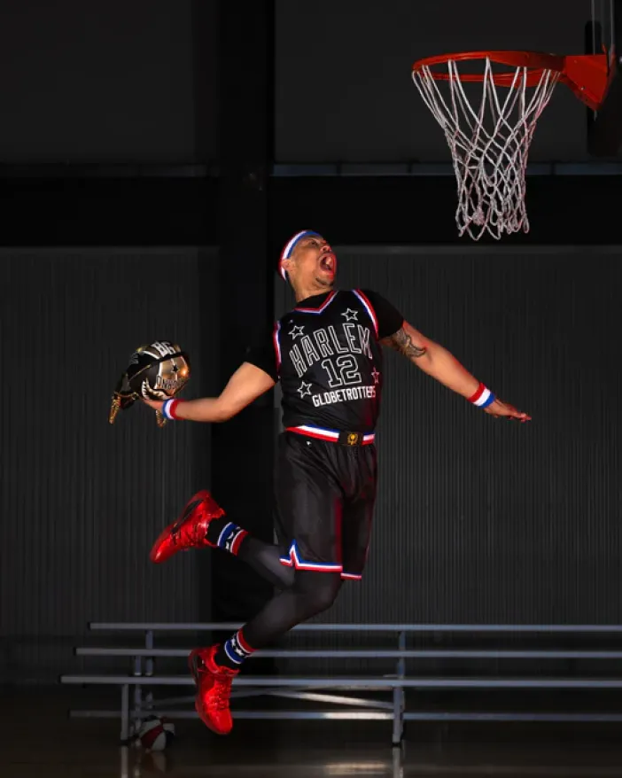 HARLEM GLOBETROTTERS BASKETBALL BAG>SPRAYGROUND Hot