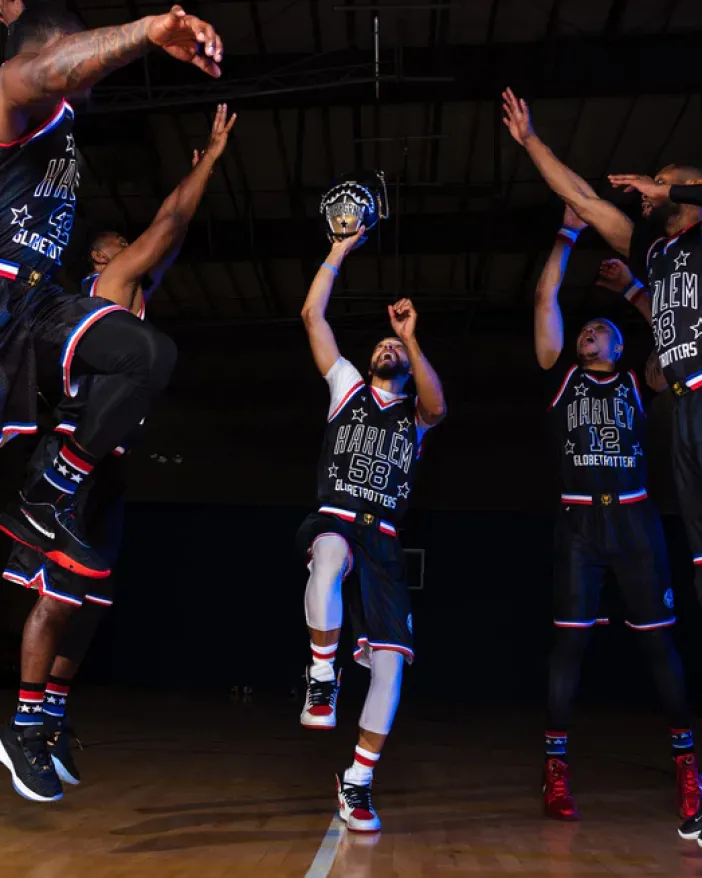 HARLEM GLOBETROTTERS BASKETBALL BAG>SPRAYGROUND Hot