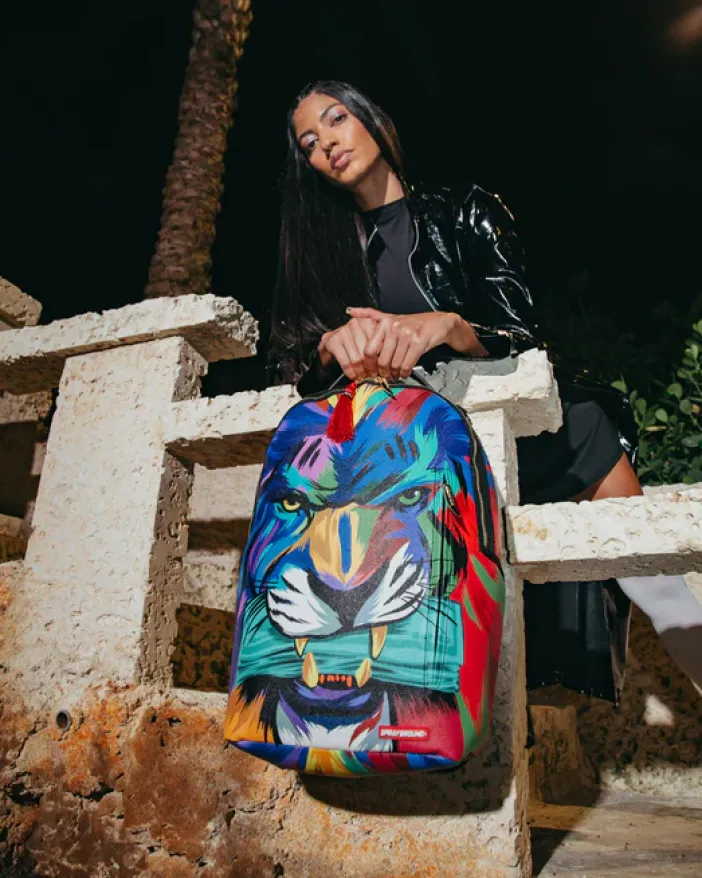 HEAR MY ROAR A.i.6 SANDFLOWER COLLAB BACKPACK (DLXV)>SPRAYGROUND Discount