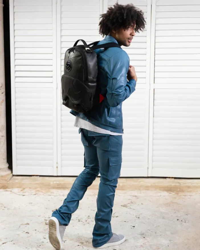HEAVY METAL SHARK BLACK BACKPACK (DLXV)>SPRAYGROUND Hot