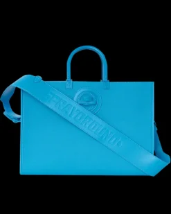 HEAVY METAL SHARK BLUE TORTUGA TOTE>SPRAYGROUND Discount
