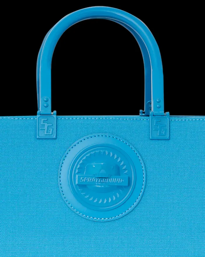 HEAVY METAL SHARK BLUE TORTUGA TOTE>SPRAYGROUND Discount