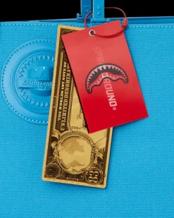 HEAVY METAL SHARK BLUE TORTUGA TOTE><noscript><img width=