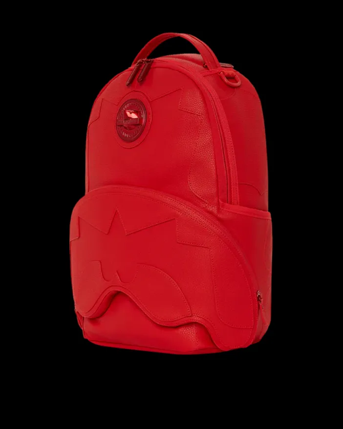 HEAVY METAL SHARK RED BACKPACK (DLXV)>SPRAYGROUND Best