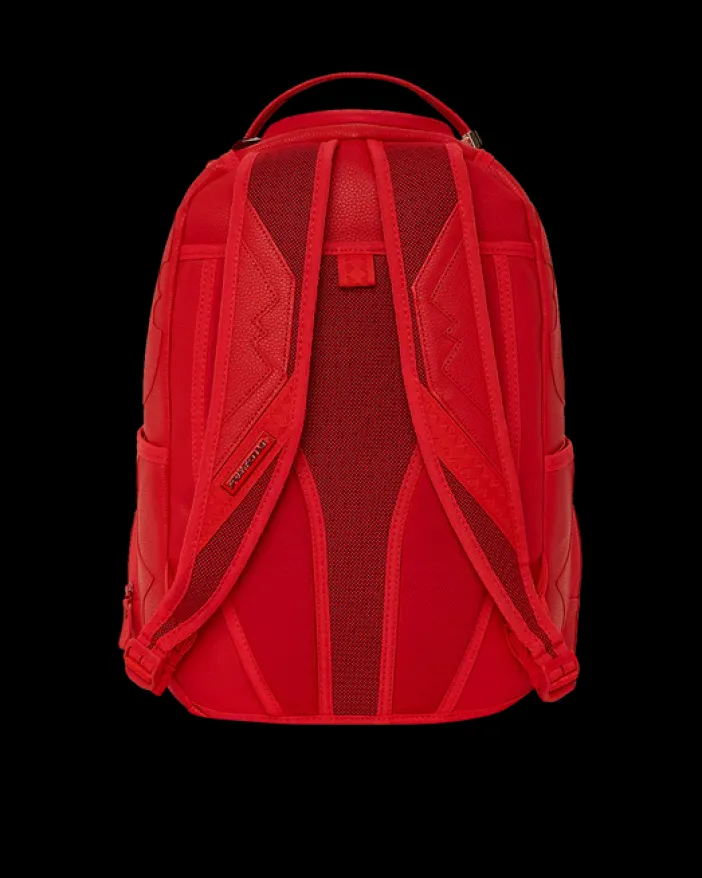 HEAVY METAL SHARK RED BACKPACK (DLXV)>SPRAYGROUND Best