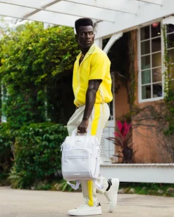 HEAVY METAL SHARK WHITE OUT BIZ TOP OPENER BACKPACK><noscript><img width=