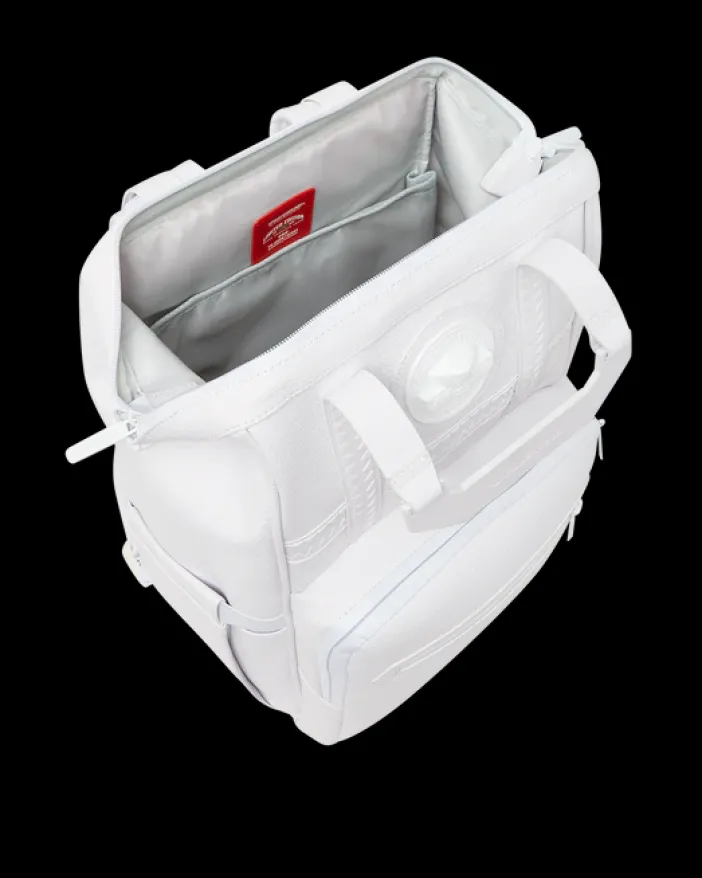 HEAVY METAL SHARK WHITE OUT BIZ TOP OPENER BACKPACK>SPRAYGROUND Outlet