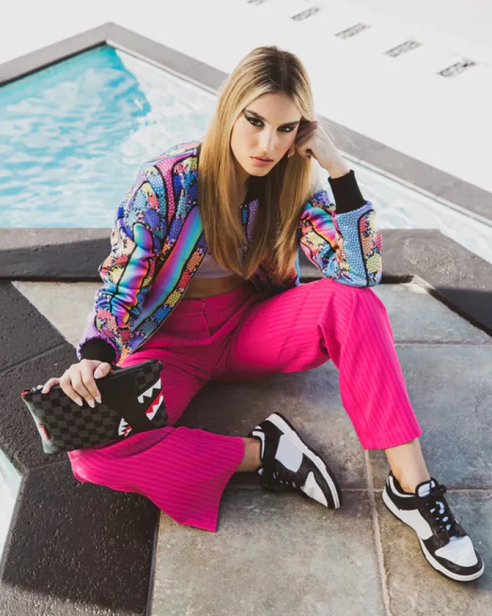 HENNY AIIR TO THE THRONE CROSSOVER CLUTCH>SPRAYGROUND