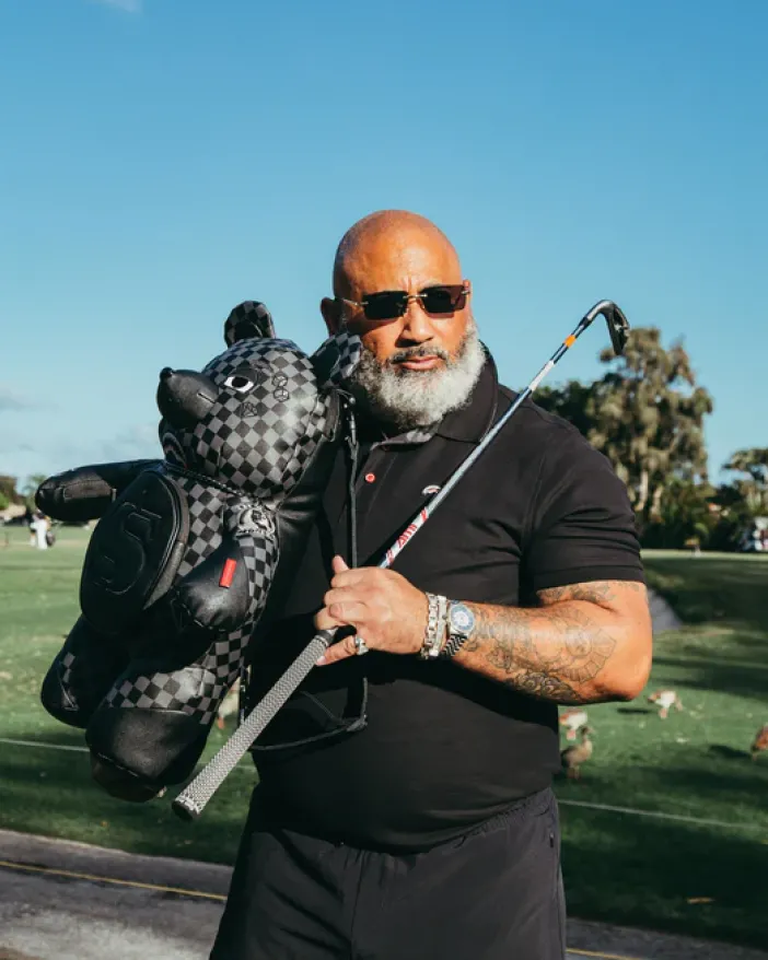 HENNY AIIR TO THE THRONE MONEYBEAR TEDDYBEAR BACKPACK>SPRAYGROUND Hot