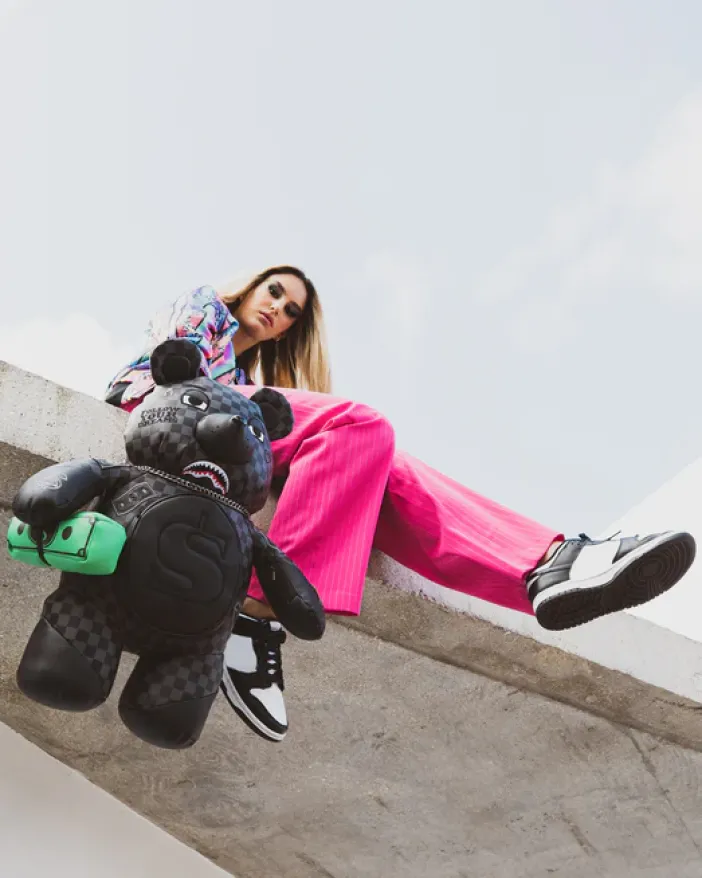 HENNY AIIR TO THE THRONE MONEYBEAR TEDDYBEAR BACKPACK>SPRAYGROUND Hot