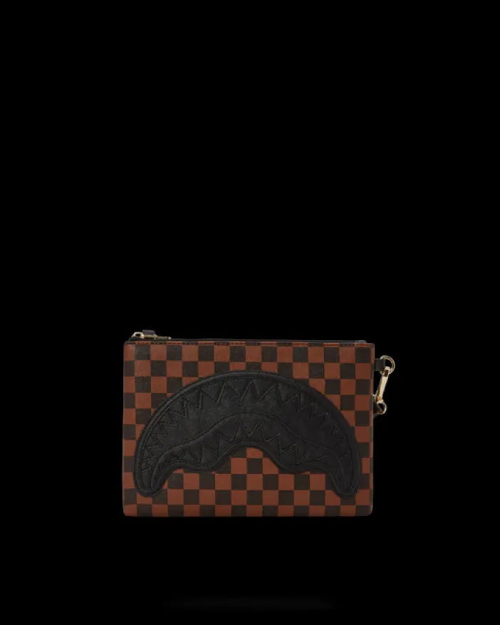 HENNY LOCK SHARKS IN PARIS CROSSOVER CLUTCH>SPRAYGROUND