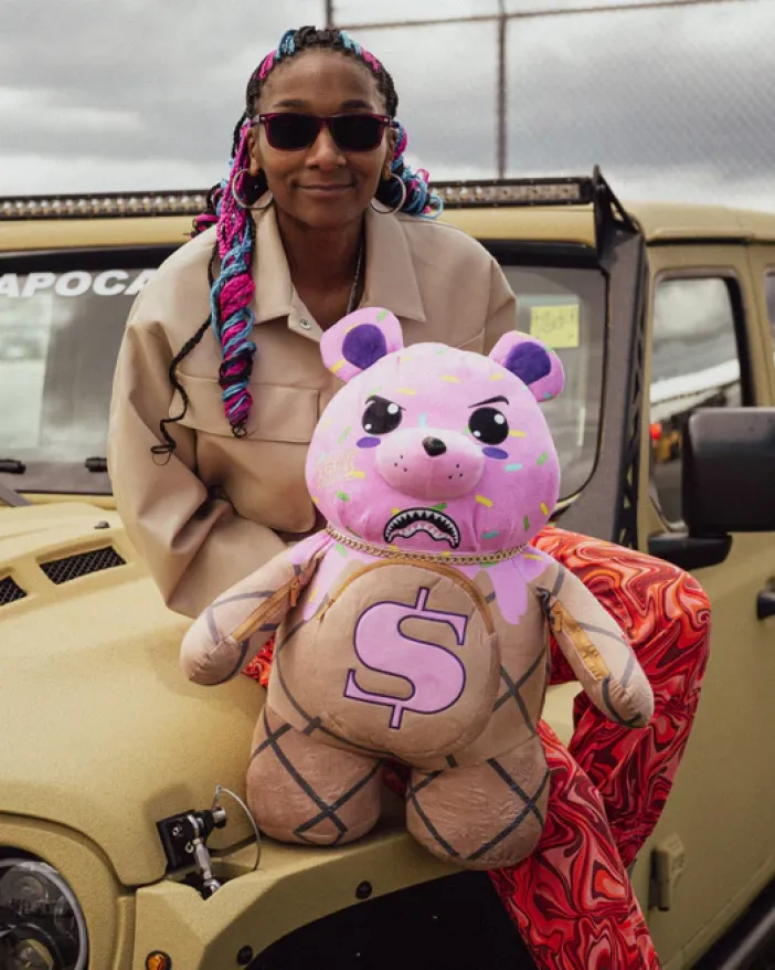I SCREAM MONEYBEAR TEDDYBEAR BACKPACK>SPRAYGROUND Hot