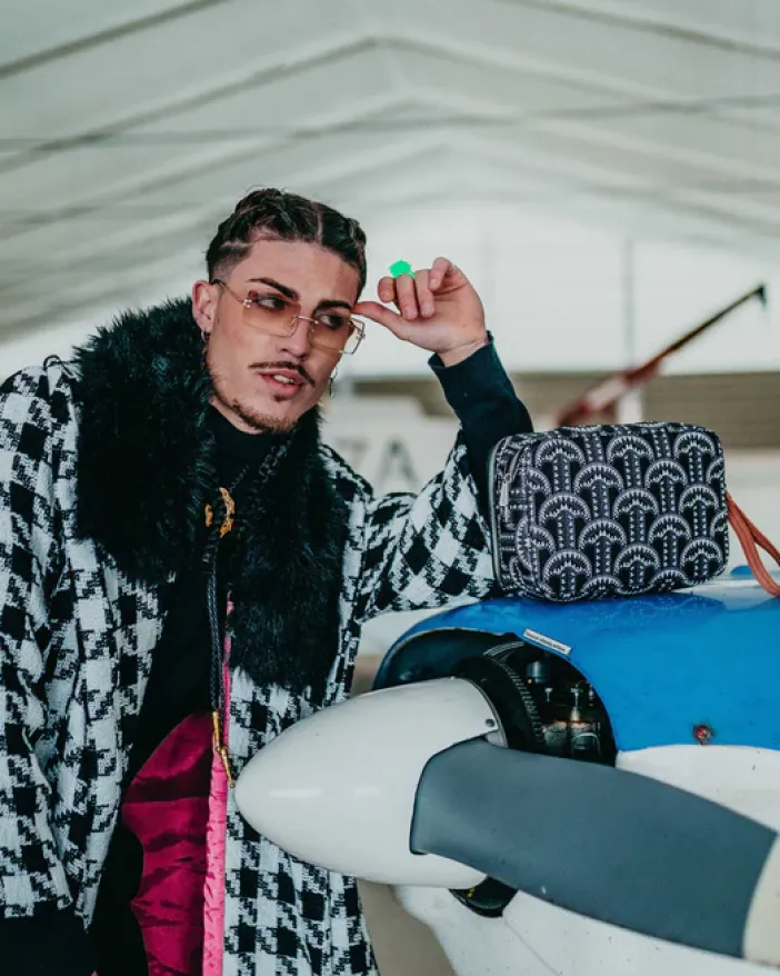 ILLUCHAINS TOILETRY BAG>SPRAYGROUND