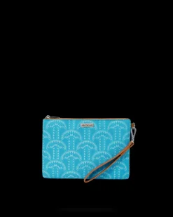 ILLUCHAINS TURQ CROSSOVER CLUTCH>SPRAYGROUND Best