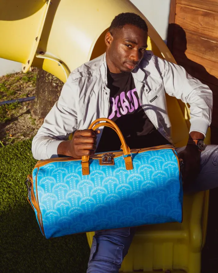 ILLUCHAINS TURQ DUFFLE>SPRAYGROUND Sale