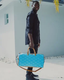 ILLUCHAINS TURQ DUFFLE><noscript><img width=