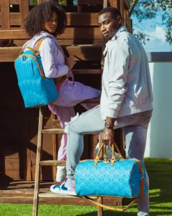 ILLUCHAINS TURQ DUFFLE><noscript><img width=