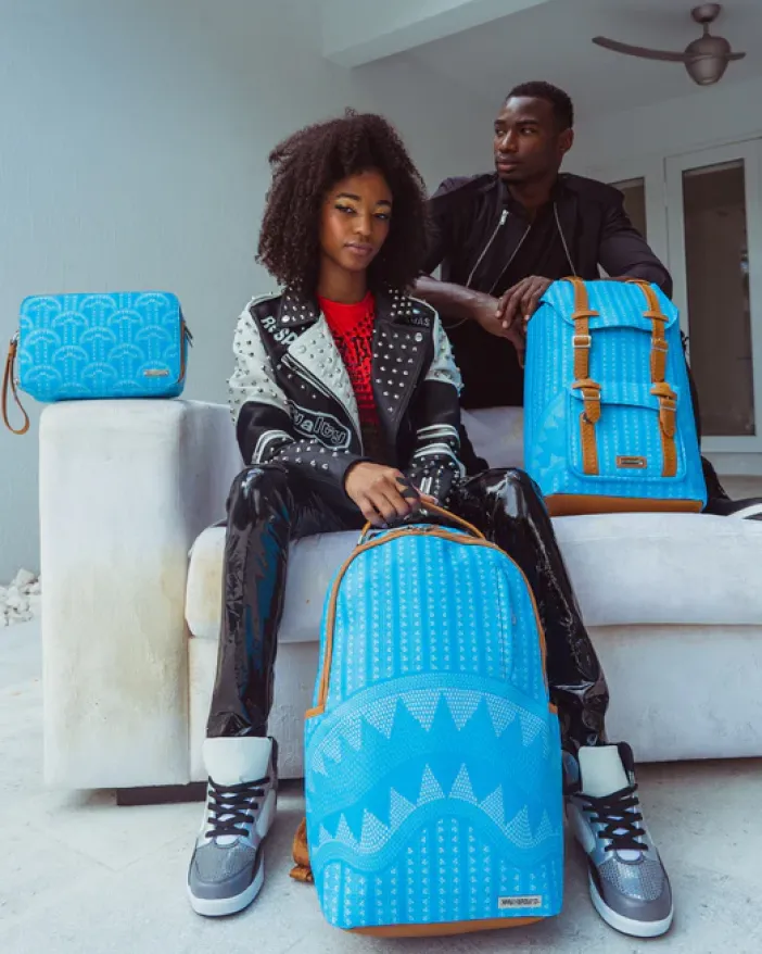 ILLUCHAINS TURQ TOILETRY BAG>SPRAYGROUND Online