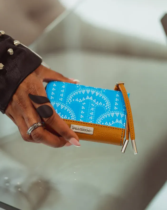 ILLUCHAINS TURQ WALLET>SPRAYGROUND Sale