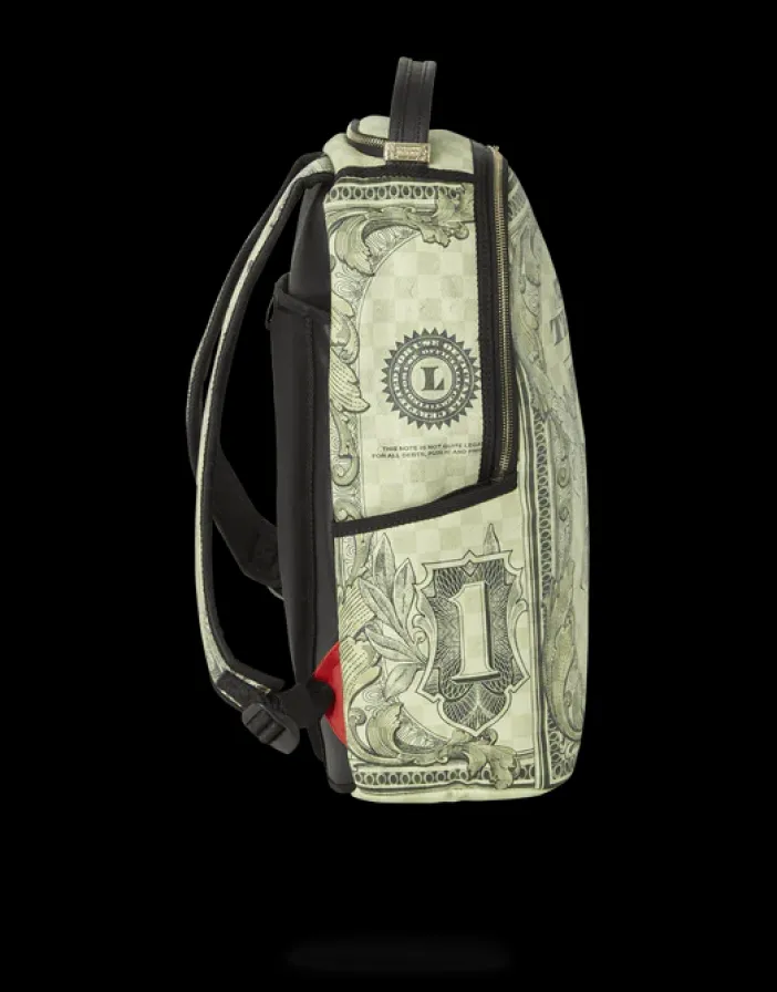 IN GOD WE TRUST GREEN BACKPACK (ONE OF ONE)>SPRAYGROUND Clearance