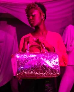 INFINITI PINK DIAMOND MINI DUFFLE>SPRAYGROUND Outlet
