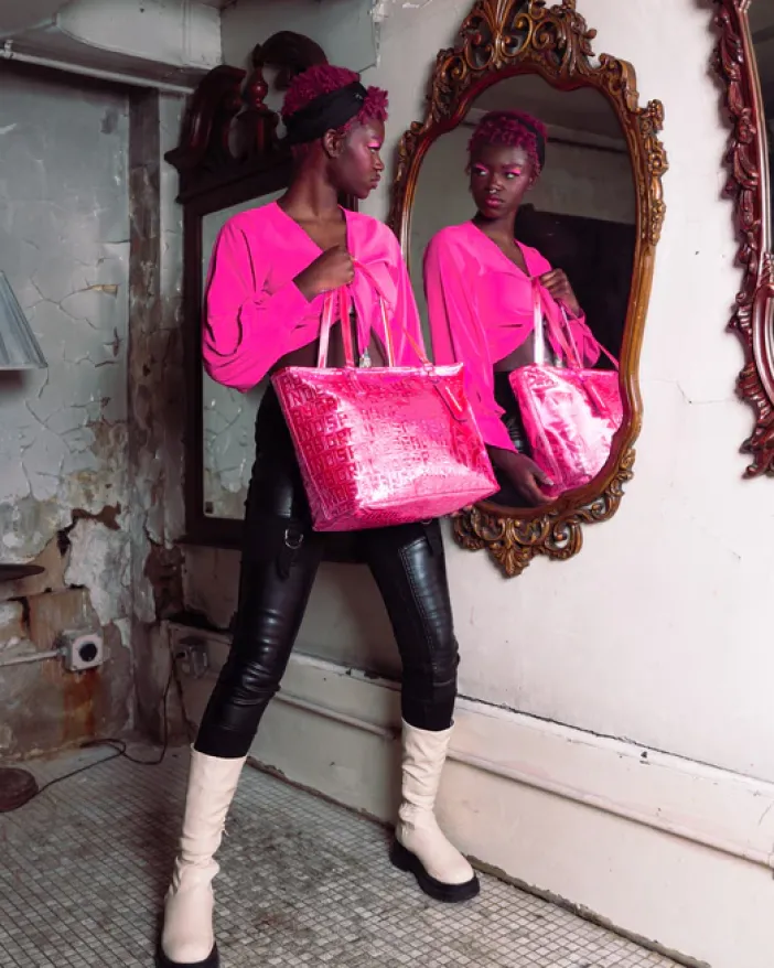 INFINITI PINK DIAMOND TOTE>SPRAYGROUND Sale