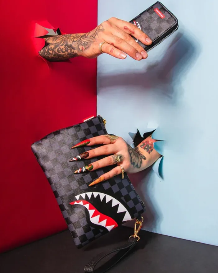 ITALIA DIVISO CROSSOVER CLUTCH>SPRAYGROUND New