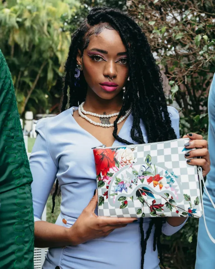 JARDIN DU PALAIS CROSSOVER CLUTCH>SPRAYGROUND Discount