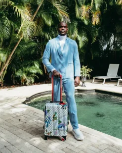 JARDIN DU PALAIS SHARKNAUTICS HARDSHELL CARRY-ON LUGGAGE><noscript><img width=