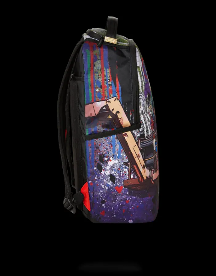 JOKER MURAL BY HARLEY QUINN>SPRAYGROUND New
